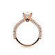 Verragio Pave Oval Engagement Ring