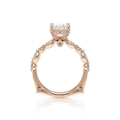 Verragio Halo Oval Engagement Ring