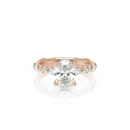 Verragio Halo Oval Engagement Ring
