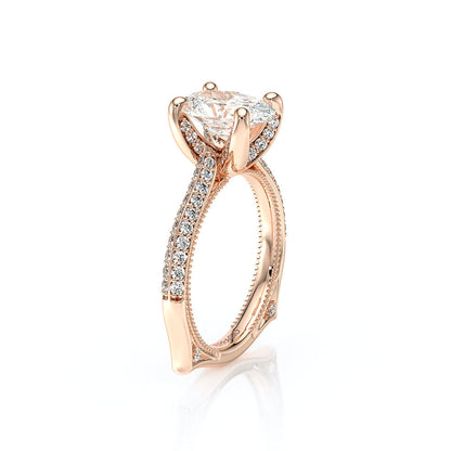 Verragio Halo Oval Engagement Ring