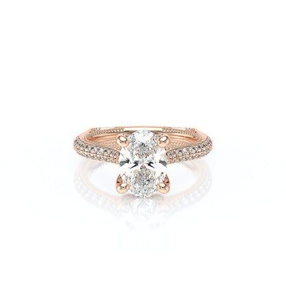 Verragio Halo Oval Engagement Ring