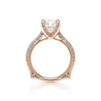 Verragio Halo Round Engagement Ring