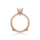 Verragio Halo Pear Engagement Ring