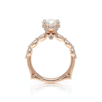 Verragio Halo Round Engagement Ring