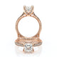 Verragio Halo Princess Engagement Ring