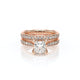 Verragio Halo Princess Engagement Ring