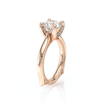 Verragio Halo Round Engagement Ring