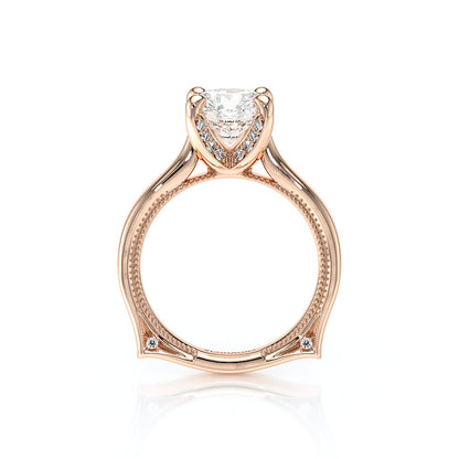 Verragio Halo Round Engagement Ring
