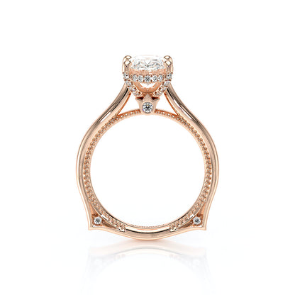 Verragio Halo Oval Engagement Ring