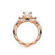 Verragio Three-Stone Round Engagement Ring