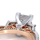 Verragio Three-Stone Princess Engagement Ring