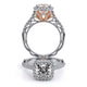 Verragio Halo Cushion Engagement Ring