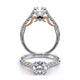 Verragio Pave Round Engagement Ring