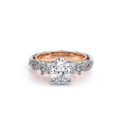 Verragio Three-Stone Oval Engagement Ring