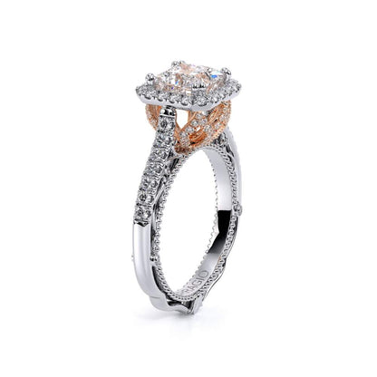 Verragio Halo Princess Engagement Ring