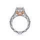 Verragio Halo Princess Engagement Ring