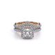 Verragio Halo Princess Engagement Ring