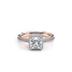 Verragio Halo Princess Engagement Ring