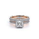 Verragio Halo Princess Engagement Ring