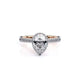 Verragio Halo Pear Engagement Ring
