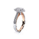 Verragio Halo Oval Engagement Ring