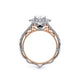 Verragio Halo Oval Engagement Ring
