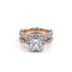 Verragio Halo Princess Engagement Ring