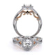 Verragio Halo Oval Engagement Ring