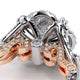 Verragio Halo Princess Engagement Ring