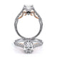Verragio Pave Oval Engagement Ring
