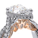 Verragio Halo Pear Engagement Ring