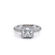 Verragio Halo Princess Engagement Ring