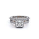 Verragio Halo Princess Engagement Ring