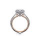 Verragio Halo Oval Engagement Ring