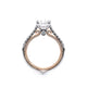 Verragio Pave Oval Engagement Ring