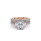 Verragio Three-Stone Emerald Engagement Ring