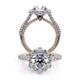 Verragio Halo Round Engagement Ring