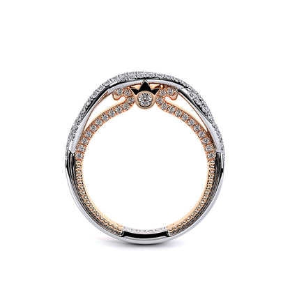 Verragio Halo Round Wedding Band