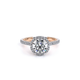 Verragio Halo Round Engagement Ring