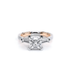 Verragio Three-Stone Princess Engagement Ring