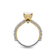 Verragio Pave Oval Engagement Ring