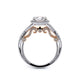 Verragio Halo Round Engagement Ring