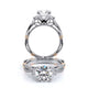 Verragio Three-Stone Round Engagement Ring