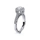 Verragio Halo Round Engagement Ring