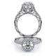 Verragio Halo Round Engagement Ring