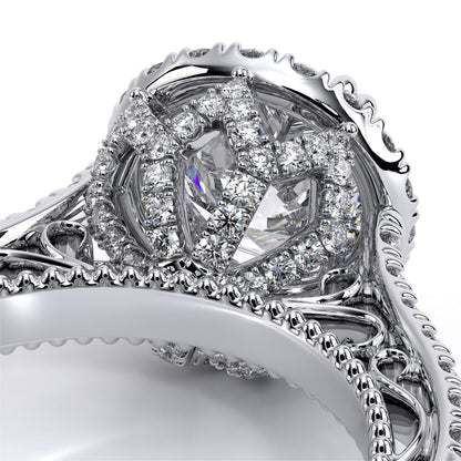 Verragio Halo Round Engagement Ring