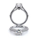 Verragio Pave Round Engagement Ring