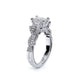 Verragio Three-Stone Emerald Engagement Ring