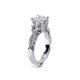 Verragio Three-Stone Princess Engagement Ring