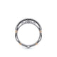 Verragio Halo Round Wedding Band